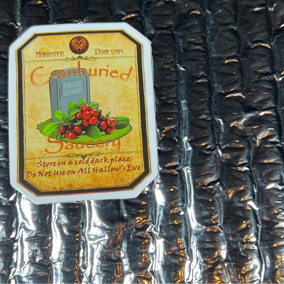 CANBURIED SAUCE Witchy Sorceress Supreme Potion B0ttle LabelSticker Spell Occult - Picture 3 of 5